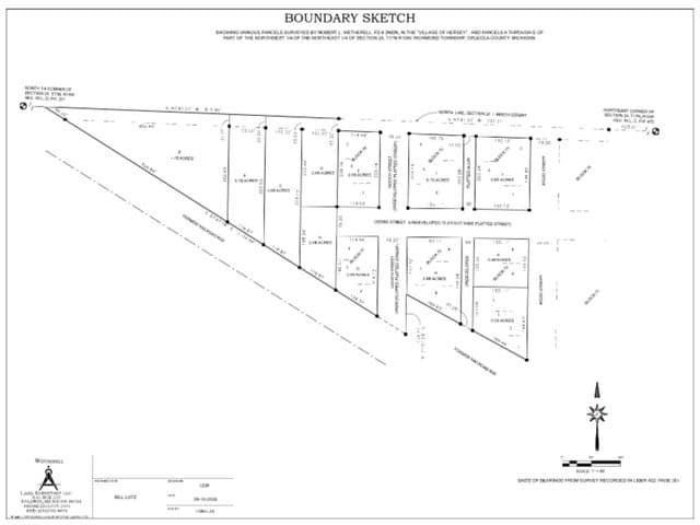 8.5 Acre V/L Three Mile Road Parcels A-L, Hersey, MI 49639