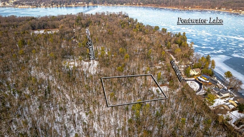 0 Lots 38 B and 39 B Mohawk Street, Pentwater, MI 49449