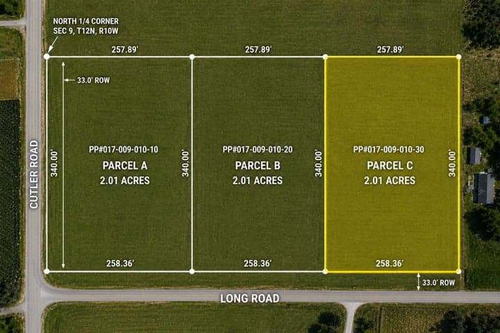 Long Road V/L Parcel C, Howard City, MI 49329