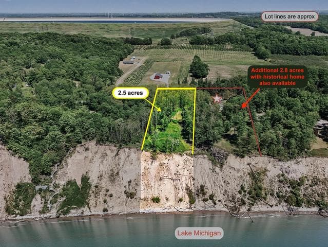 4539 S Lakeshore Drive 2.6 acres Vacant Land, Ludington, MI 49431