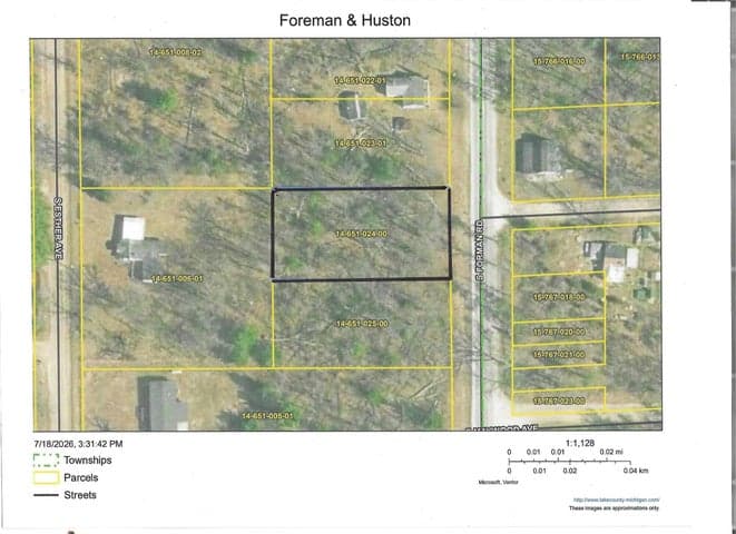 W Foreman Road, Baldwin, MI 49304