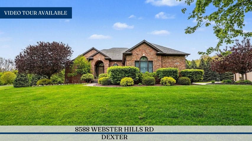 8588 Webster Hills Road, Dexter, MI 48130