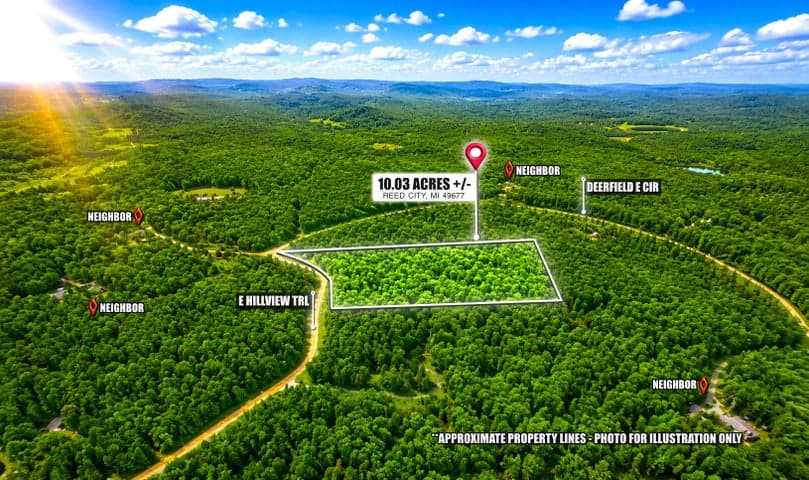 E Hillview Trail, Reed City, MI 49677
