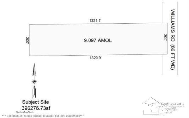 0 Williams Road, Directly across from 6294 Will, Newport, MI 48166