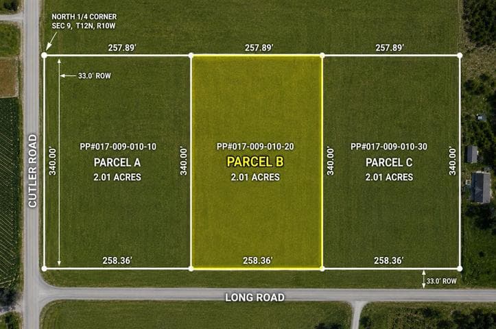 Long Road V/L Parcel B, Howard City, MI 49329